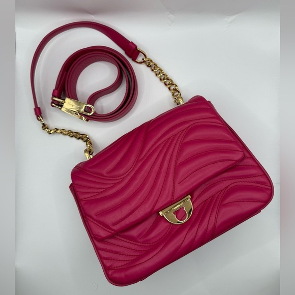 Pink Salvatore Ferragamo quilted Lexi shoulder bag - Picture 5 of 14